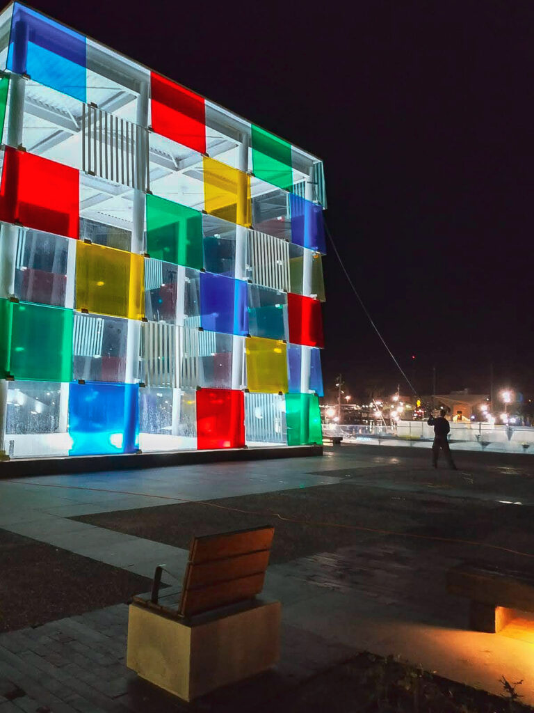 Trabajos de UNEI en el Museo Pompidou de Málaga