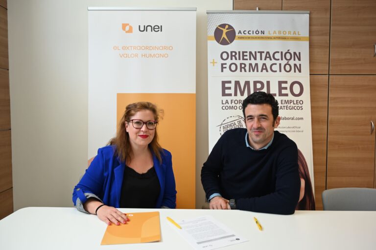 Alianza de UNEI y Acción Laboral para mejorar la empleabilidad de colectivos vulnerables