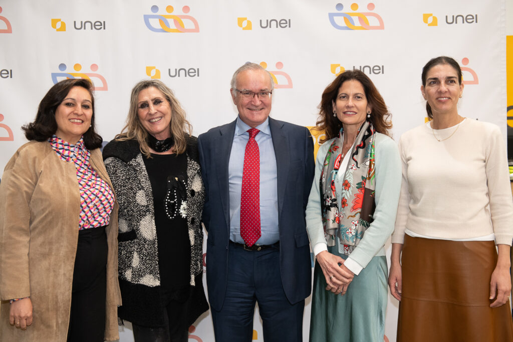 Rocío Tornay (Intelqualia), Isabel Arribas (Admiral), Joaquín Agreda (Intelqualia), Sol Villar (San Juan de Dios) y María Ángeles Cordero (Horse)